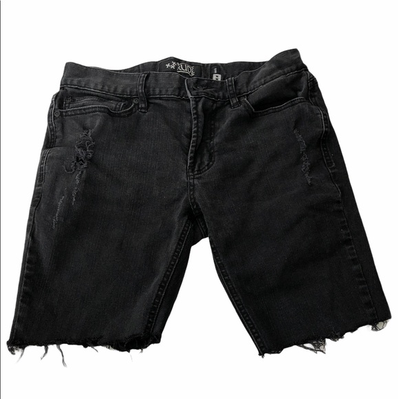 RUDE Other - Rude Men’s Black Cutoff Shorts